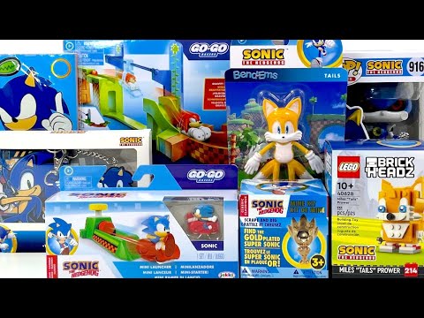 Sonic The Hedgehog Unboxing Review ASMR | NEW Sonic Go Go Racers Mini Launcher & Knuckles Playset