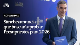 DISCURSO COMPLETO | Sánchez presume de cumplir sus objetivos y anuncia presentará los PGE para 2026