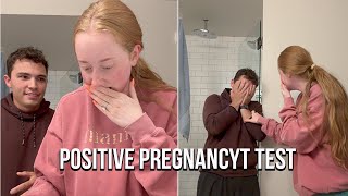 I got a *false* POSITIVE pregnancy test and freaked out lol (I already have 4 kids)