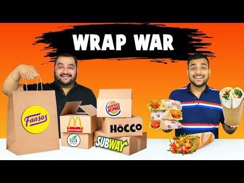 The Ultimate Wrap War of India | Paneer Wraps From Big Brands | Viwa Food World
