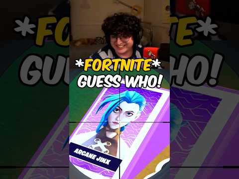 FORTNITE GUESS WHO! Video Game Characters Edition