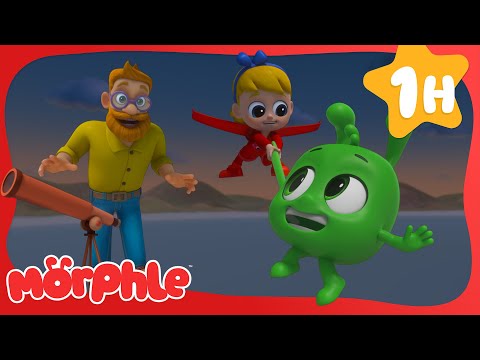 Orphle quiere atrapar una estrella🟢⭐| Video de 3 Horas | Morphle en Español | Caricaturas