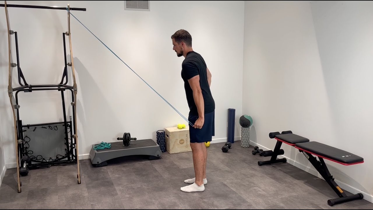 Band Single Arm Pushdown
