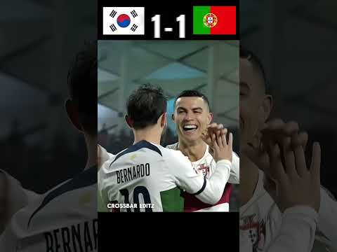Ronaldo VS Son ☠️🏆 | Portugal VS South Korea Imaginary 2026 World Cup Final | #ronaldo vs #neymar