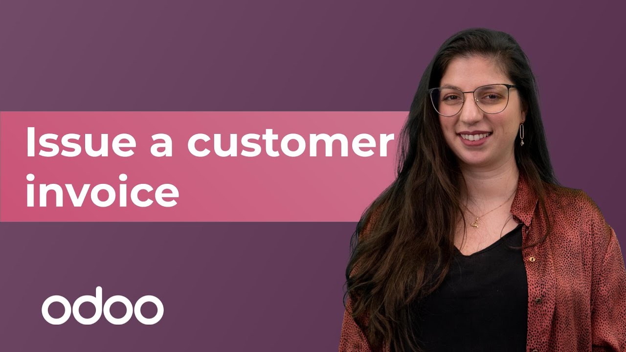 Issue a Customer Invoice | Odoo Accounting | 4/11/2022

Learn everything you need to grow your business with Odoo, the best open-source management software to run a company, ...