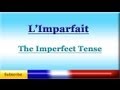Conjugating the French Imperfect Tense