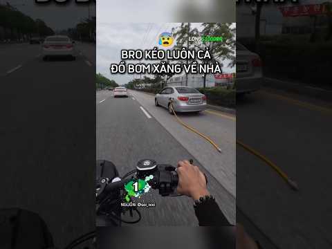 Khi Biker gặp chuyện KHÓ ĐỠ trên đường 5 😨 #shorts
