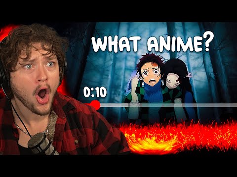 Can You Guess the Anime by the first 10 Seconds? [REACTION]