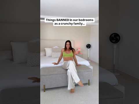 Things BANNED in our bedrooms as a crunchy family…