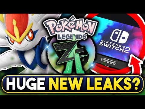 POKEMON NEWS! NEW LEGENDS Z-A TRAILER NEXT WEEK RUMOR! HUGE SWITCH 2 LEAKS & MORE!