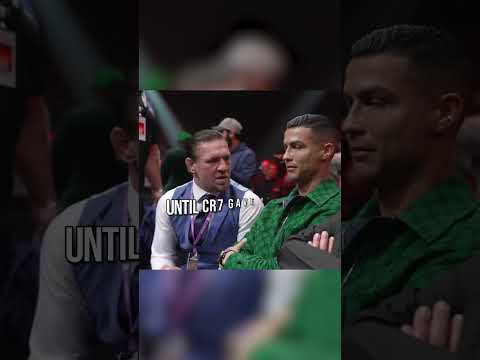 Connor McGregor annoys Cristiano Ronaldo