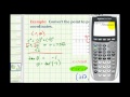 Converting Rectangular Coordinates to Polar Coordinates