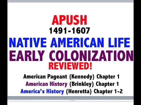 American Pageant Chapter 1 APUSH Review (Period 1)