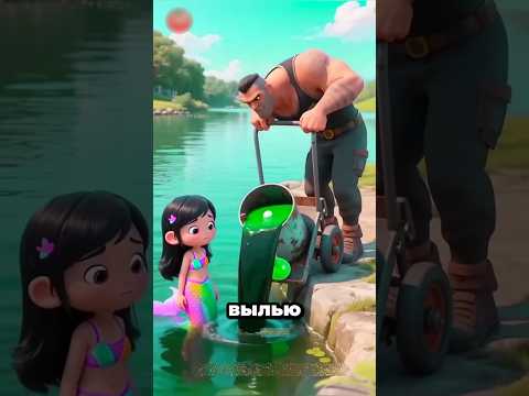 🚫 Не выбрасывай мусор в море ♻️🐠 #shortvideo