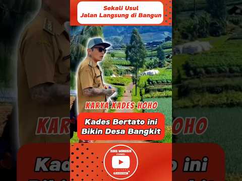 Sekali Usul Jalan Langsung Dibangun #shorts