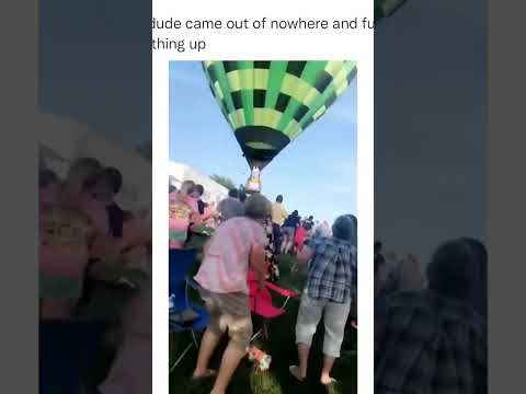 Balloon flyers speaks