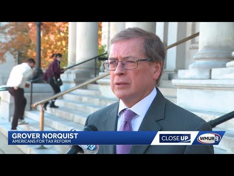 YouTube video thumbnail: Grover Norquist Challenges New Hampshire to Defend Low-Tax Status