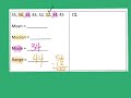 Exploring Mean, Median, Mode, and Range