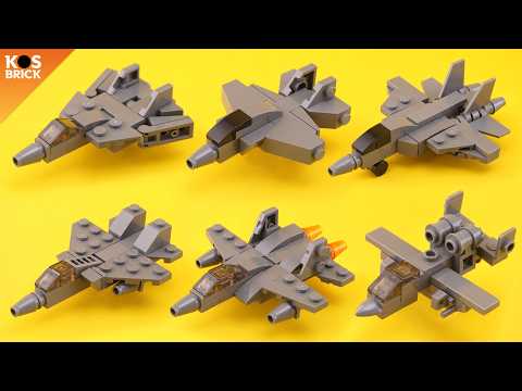 Lego Military Jets (Tutorial)