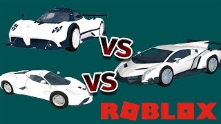 Roblox Lamborghini Videos Infinitube - pagani zonda r vs lamborghini veneno vs ferrari laferrari roblox