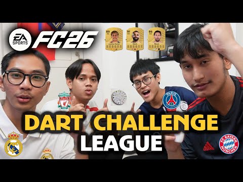DART CHALLENGE LEAGUE, KITA MAIN LIGA DARI DART CHALLENGE #darts #klub