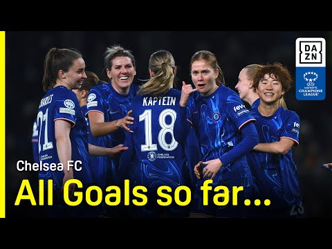 Every Chelsea Goal From The 2024-25 UEFA Women's Champions League Group Stage