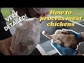 Poultry Processing Procedures and Techniques