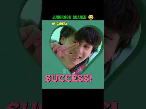 Jungkook got scared 😂