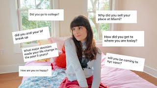 Q&A all about me | career, childhood, relationship, advice, etc