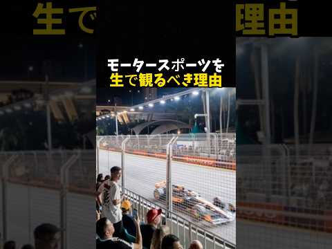 モータースポーツを生で観るべき理由 #エフワン #f1 #formula1 #レース #車