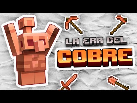 ¡Llegan los GOLEMS DE COBRE y armaduras nuevas en Minecraft!