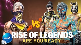 1v3 Showdown of Legends in Free Fire | Ghani Bhai