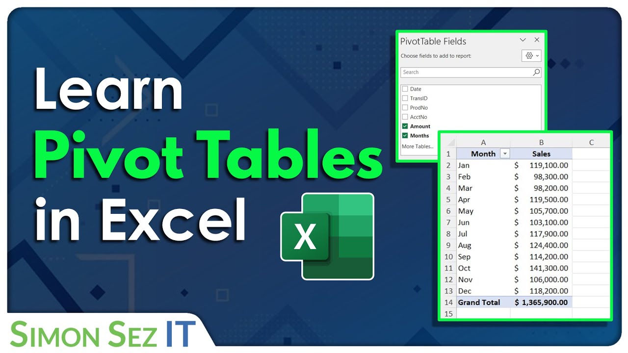 PivotTables for Excel: A Quick 1-Hour Crash Course!