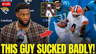 Jaguars Defensive End BRUTALLY EXPOSED How BAD Deshaun Watson Was In The Season Opener!