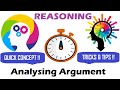 Analyzing Arguments and Consumer Behavior