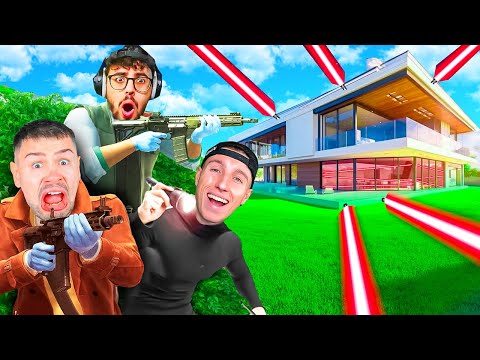 YOUTUBER ÜBERFALLEN MILLIONÄR VILLA (teuer)