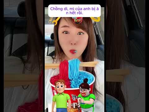 Cô gái ham ăn, ăn hết đồ của bố mẹ #HoatHinhChoBe #CuoiVuiCungBe #TruyenCuoi #Shorts