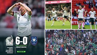 Selección Femenil de México 6-0 Puerto Rico - Resumen y Calificaciones de Rendimiento Para México