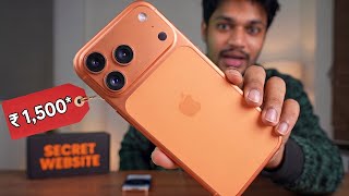 How I Got an iPhone 17 Pro Max for ₹1,500 (Secret Website)