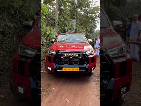 Toyoto യുടെ ഷോറൂമിൽ നിന്നും 35ലക്ഷം രൂപയുടെ വണ്ടി നേരെ ഇറക്കിയത് ചെളിപ്പൂട്ട് മത്സരത്തിലേക്ക് 😱😱🔥