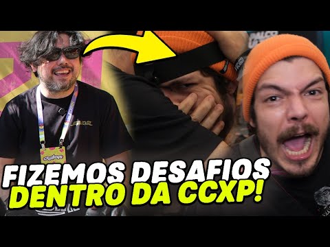 FIZEMOS DESAFIOS INSANOS NA CCXP 2024!