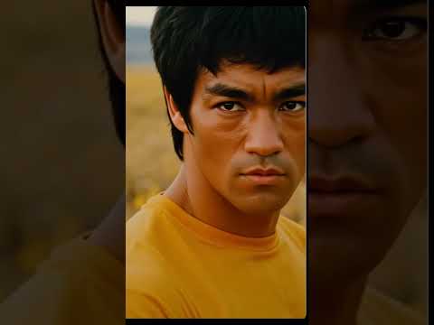 The Unseen Footage of Bruce and Brandon Lee AI. #brucelee #ๆๅฐ้พ