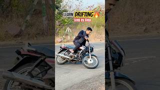 Learn DRIFTING step by step by Faraz Stunt Rider #farazstuntrider #superbikes #bikers #drift  #bike