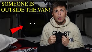(THE NIGHT WE ALMOST DIED) - VAN CAMPING in HAUNTED FOREST GONE WRONG - WATCHED AND FOLLOWED