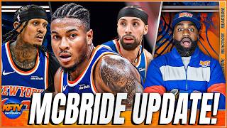 Knicks News: Deuce McBride RETURNING 👀 Knicks Playoff Rotation Debate Heats Up