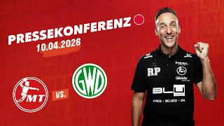 Pressekonferenz vom 10.04.2026 MT Melsungen - GWD Minden| MT Melsungen (2025 / 2026)