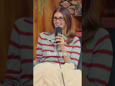 Kaia Gerber calls Jake Shane a comedian... and means it...