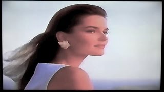 1994 Estee Lauder Paulina Porizkova - White Linen Holiday blockbuster commercial