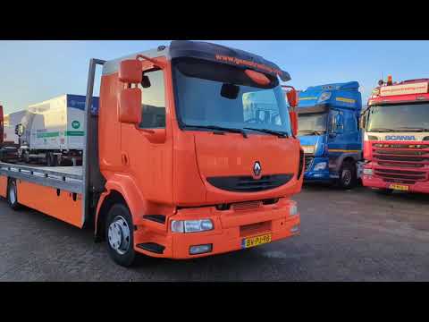 Renault Midlum 220 4x2 Daycab Euro5 - Oprijwagen 6.2m - OprijRampen | Vrachtwagens | Autotransporter