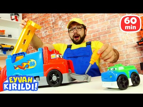 Çocuklar için tamircilik oyunları. Eyvah Kırıldı Şov - en popüler bölümler! Bebek videoları.